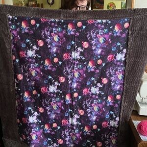 Galaxy Print Blanket